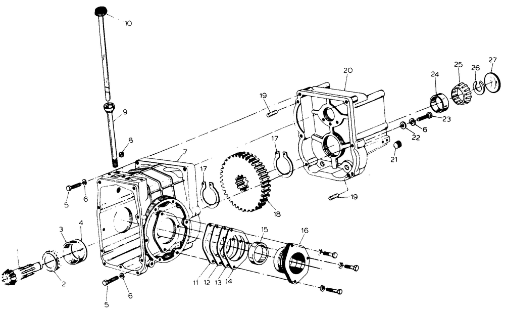 Transm-Rear Housing And Adapt Housing-Sn 720000 And Up Diagram and Parts List for 1914 145986100-145986399-146986100-146986399 Cub Cadet Lawn Tractor